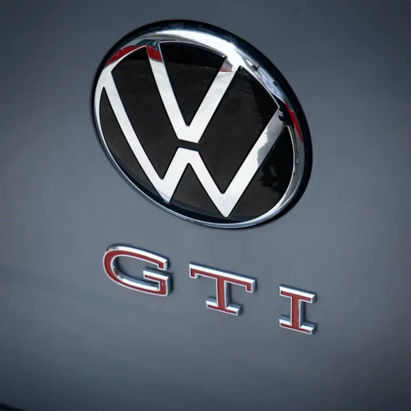 a picture of VOLKSWAGEN GOLF GTI available for rental in dubai with gti badge