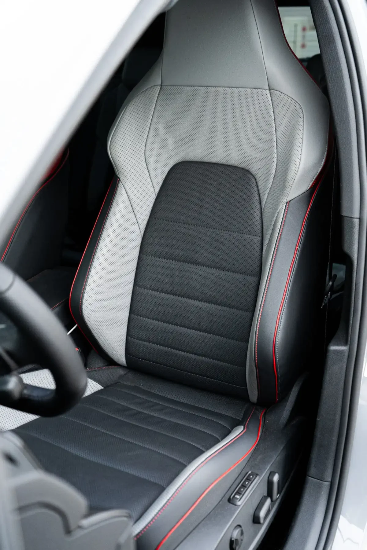 a picture of VOLKSWAGEN GOLF GTI available for rental in dubai with driver seat view