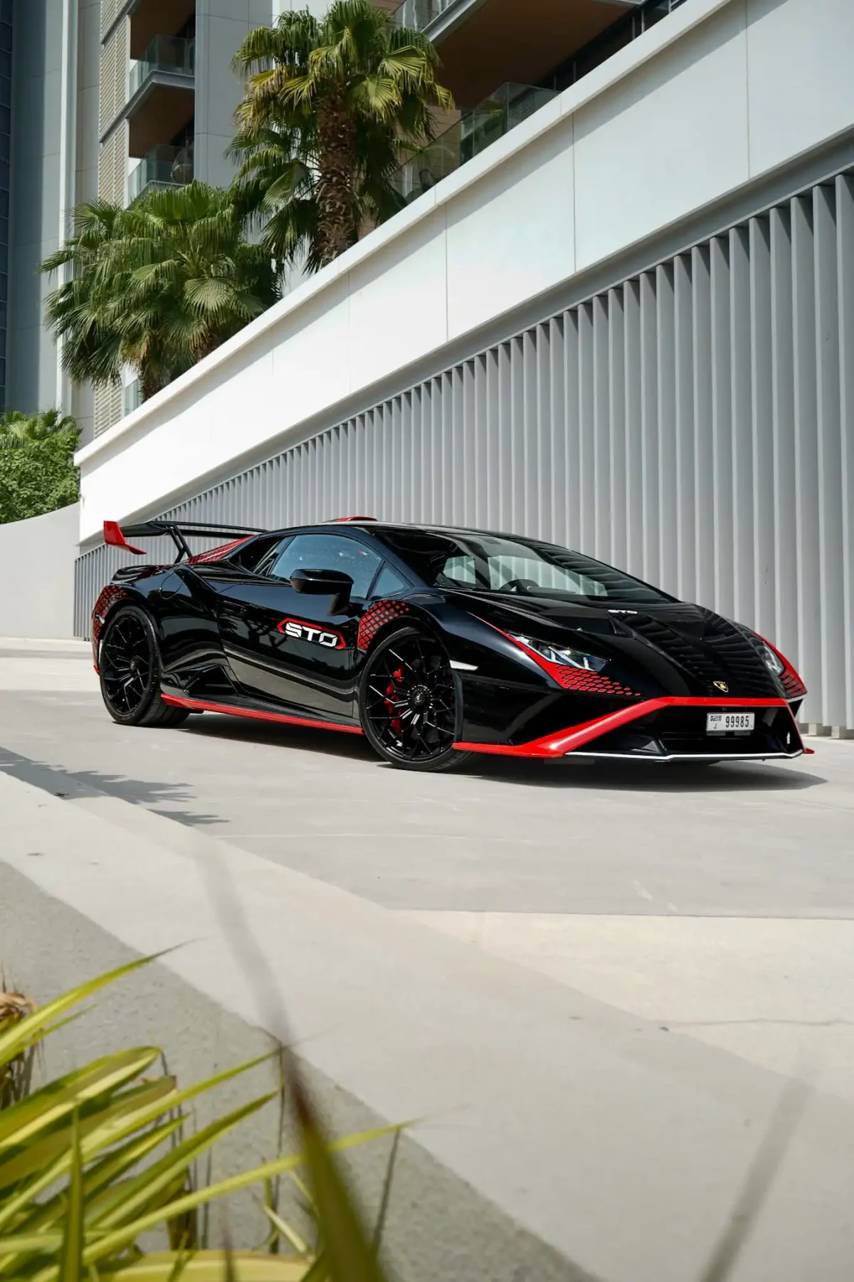 a picture of LAMBORGHINI STO available for rental in dubai with front side view