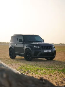 a picture of Land Rover Defender 2 Door with Wide Bodykit available for rental