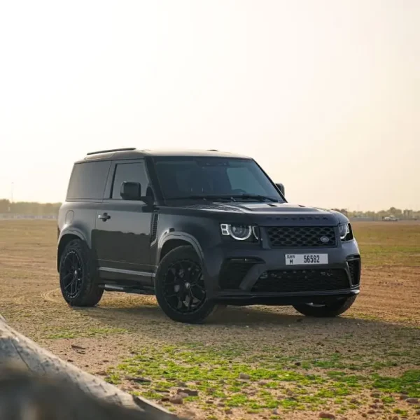 a picture of Land Rover Defender 2 Door with Wide Bodykit available for rental