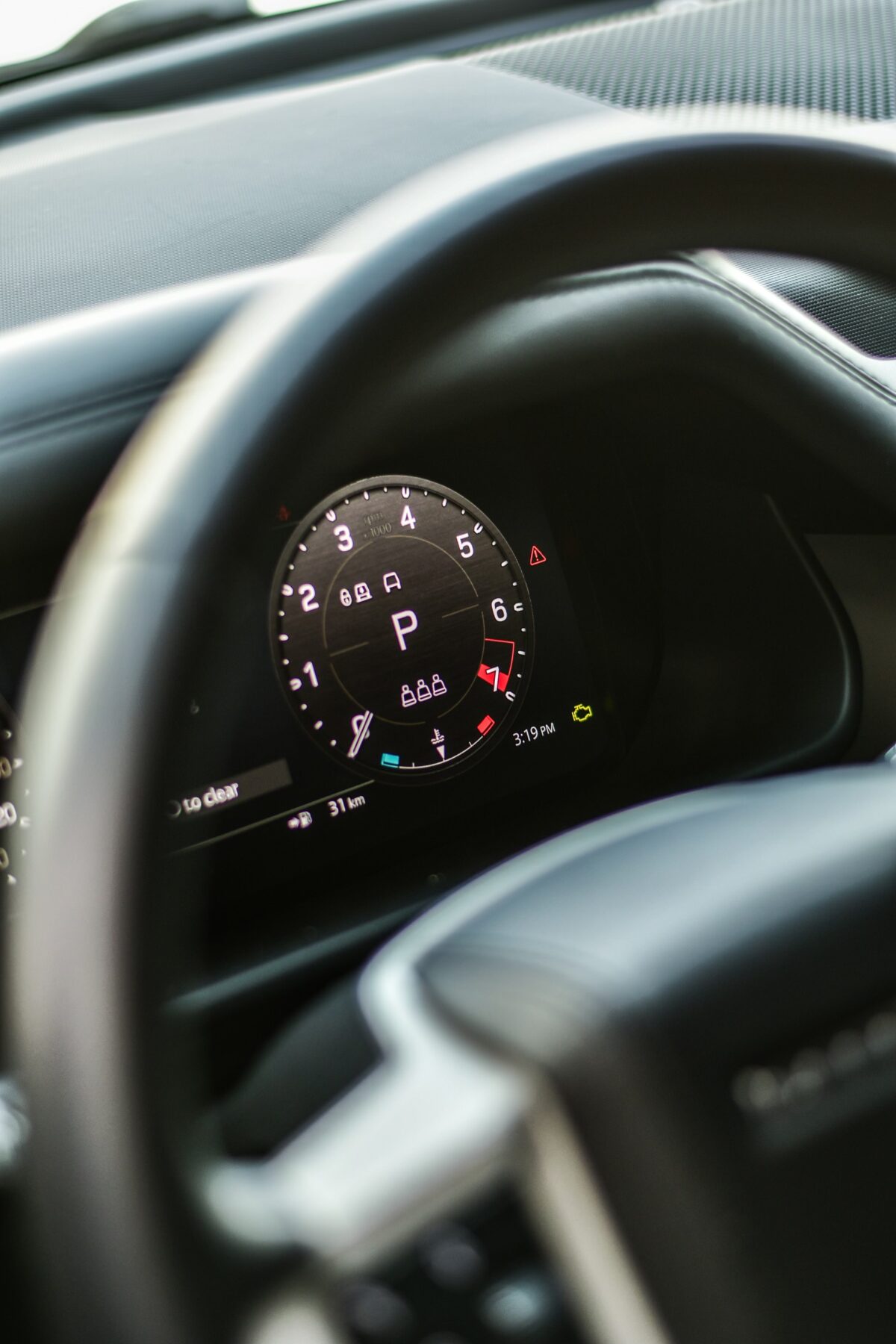 a picture of Land Rover Defender 2 Door with driver instrument cluster view