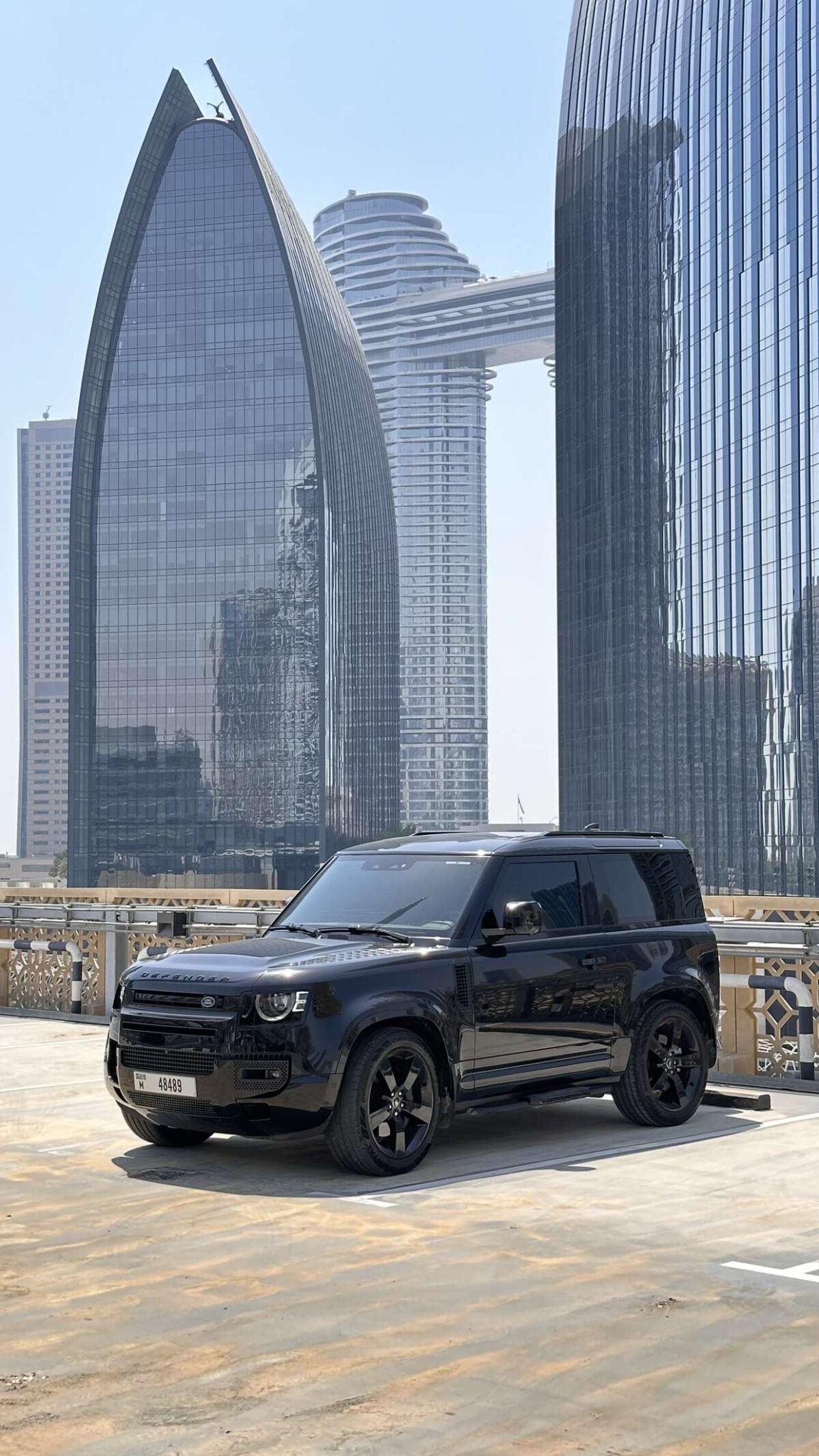 a picture of Land Rover Defender 2 Door with front view