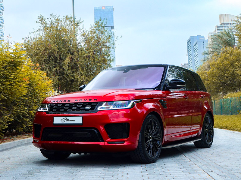 Exclusive Range Rover SVR Hire for Tourists in Dubai